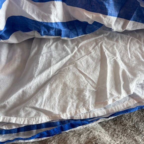 Mini Boden 9-10 Y Red White Blue Lined Striped Patriotic skirt - Picture 3 of 3